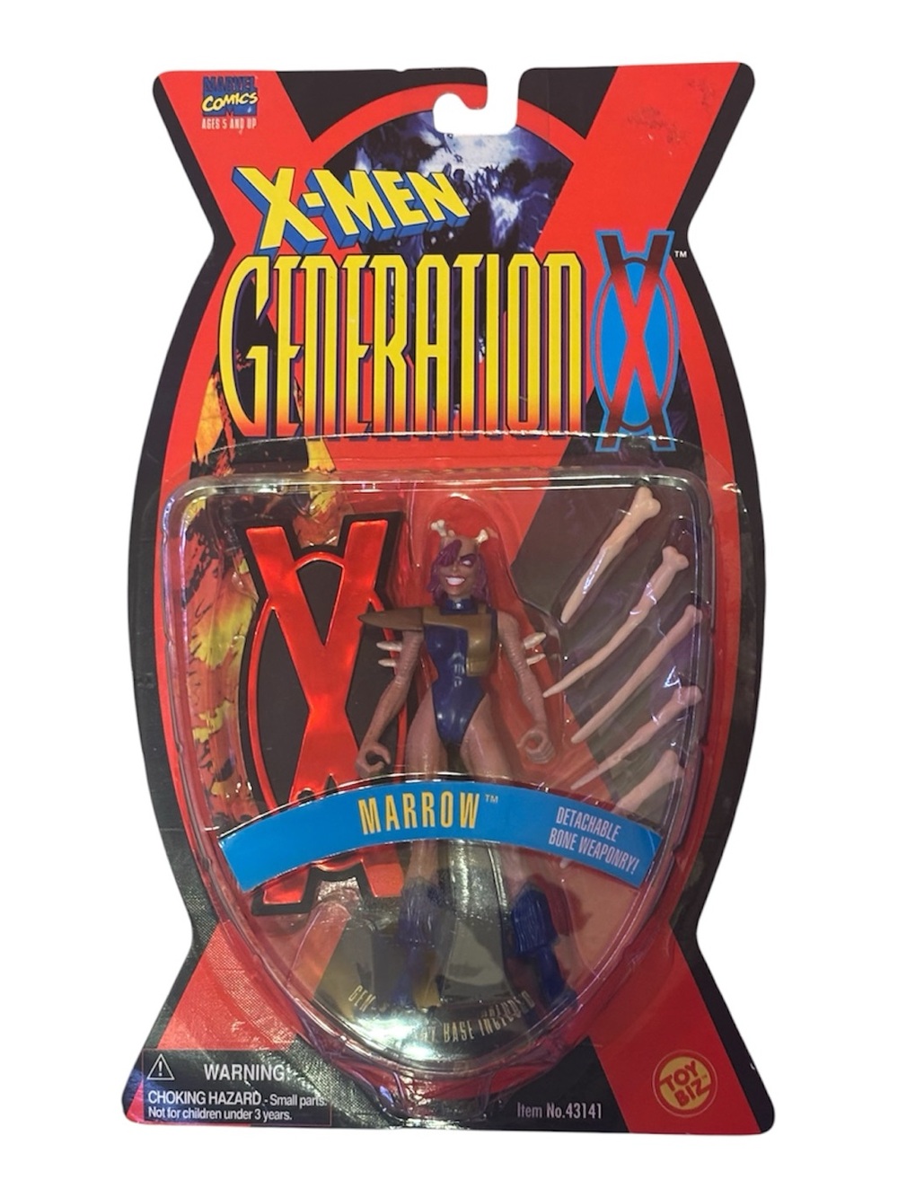 Vintage Marvel X-Men Generation X Marrow Action Figure Toy Biz NIB